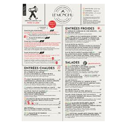 Carte 630x300 mm 4 pages